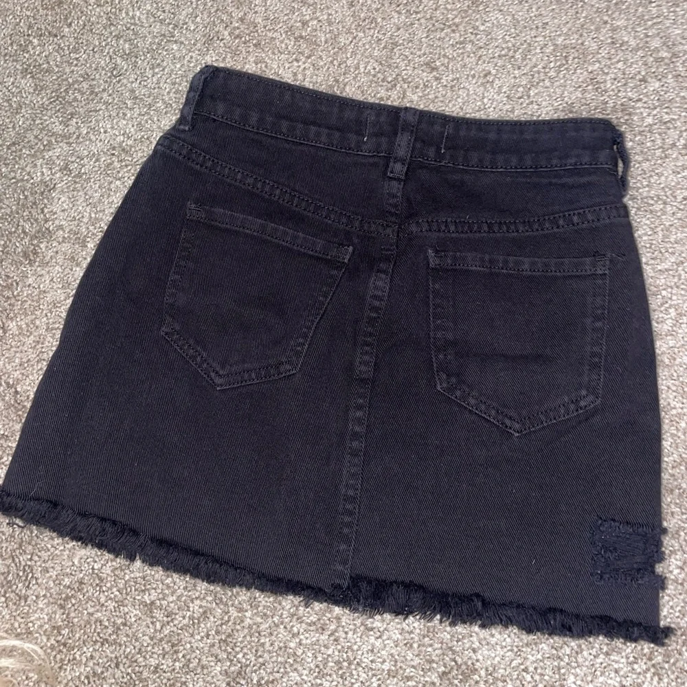 Pacsun Black Denim Mini Skirt - Picture 5 of 5